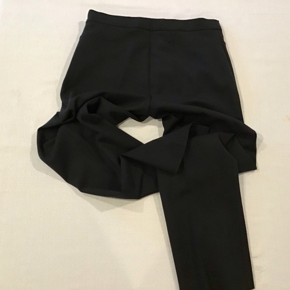 Akris Punto Black Slim Straight Pants - Picture 5 of 6